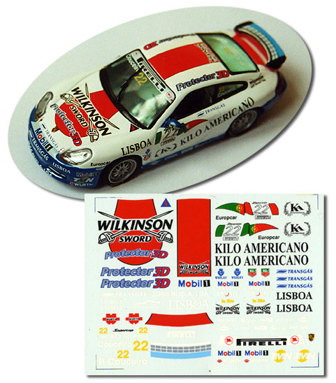DMC decal Porsche GT 3, Wilkinson
